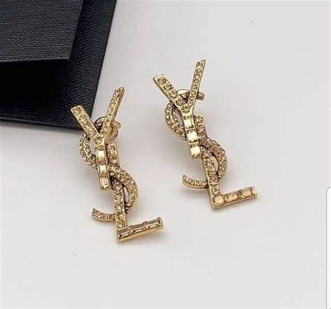 ysl stud earrings